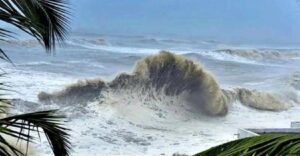 The very severe cyclonic storm 'Mocha' crosses Cox's Bazar-North Myanmar coast