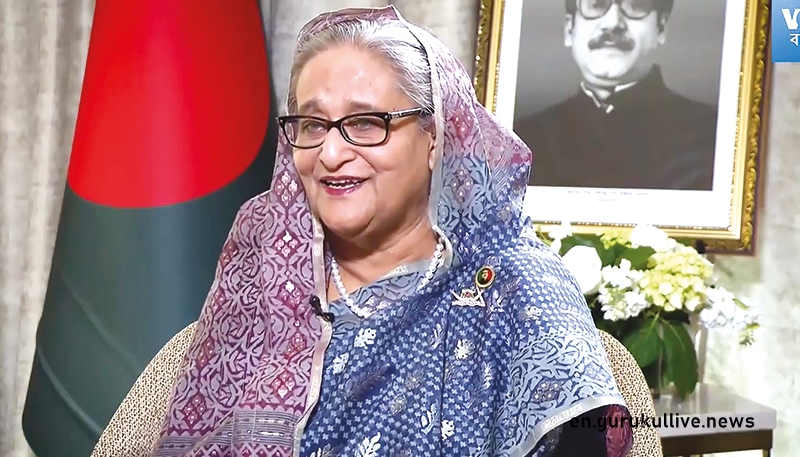 PM slams BNP silence about Israeli attack on Palestine