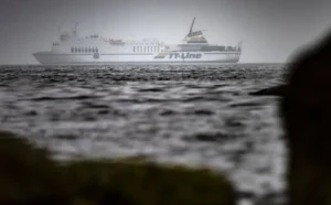 Swedish ferry runs aground and spills diesel